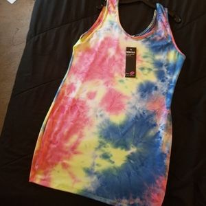 Tie dye dress
